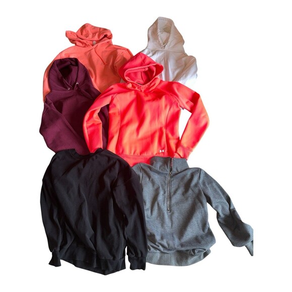 Womens Hoodie Sweatshirt Lot Of 6 Size Small Pullover Crewneck Winter - Picture 4 of 13